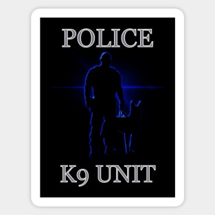 Police K9 front & back Sticker